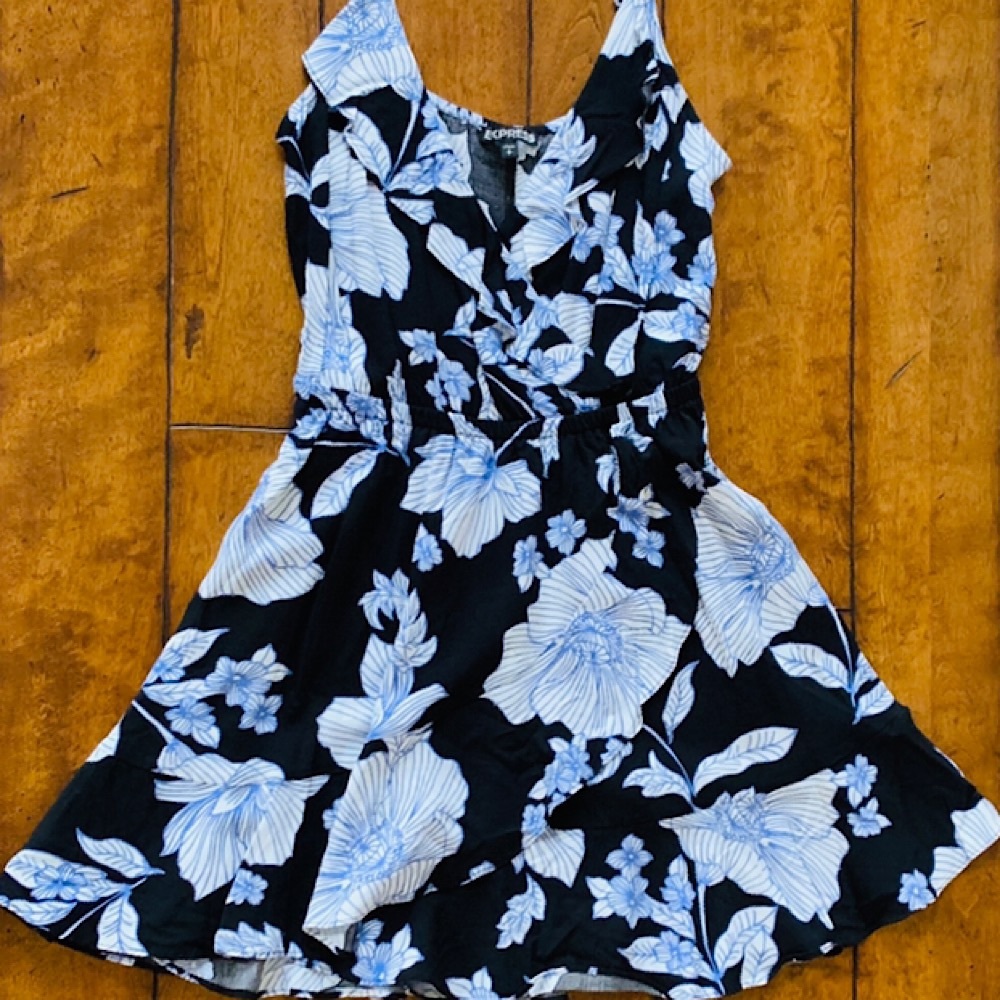 Spring & Summer Floral Print Express Dress